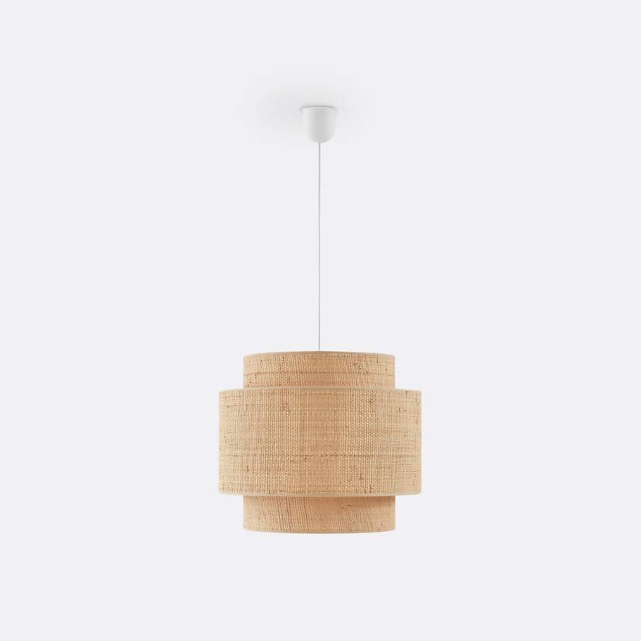 Suspension / Abat-jour double Ø40 cm, Dolkie