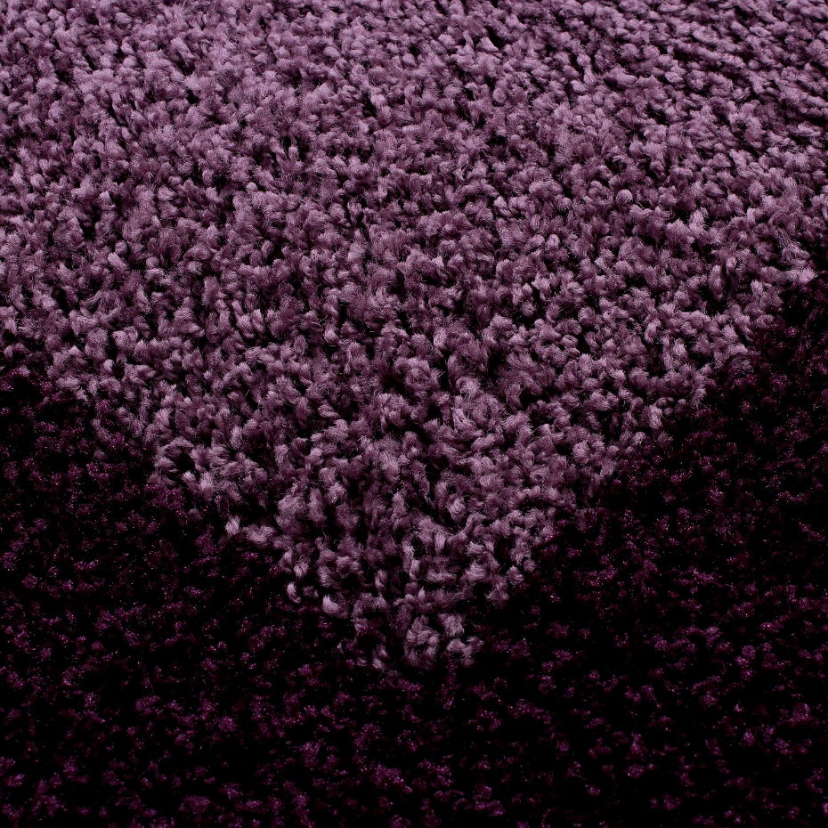Tapis de salon shaggy bicolore OTTA