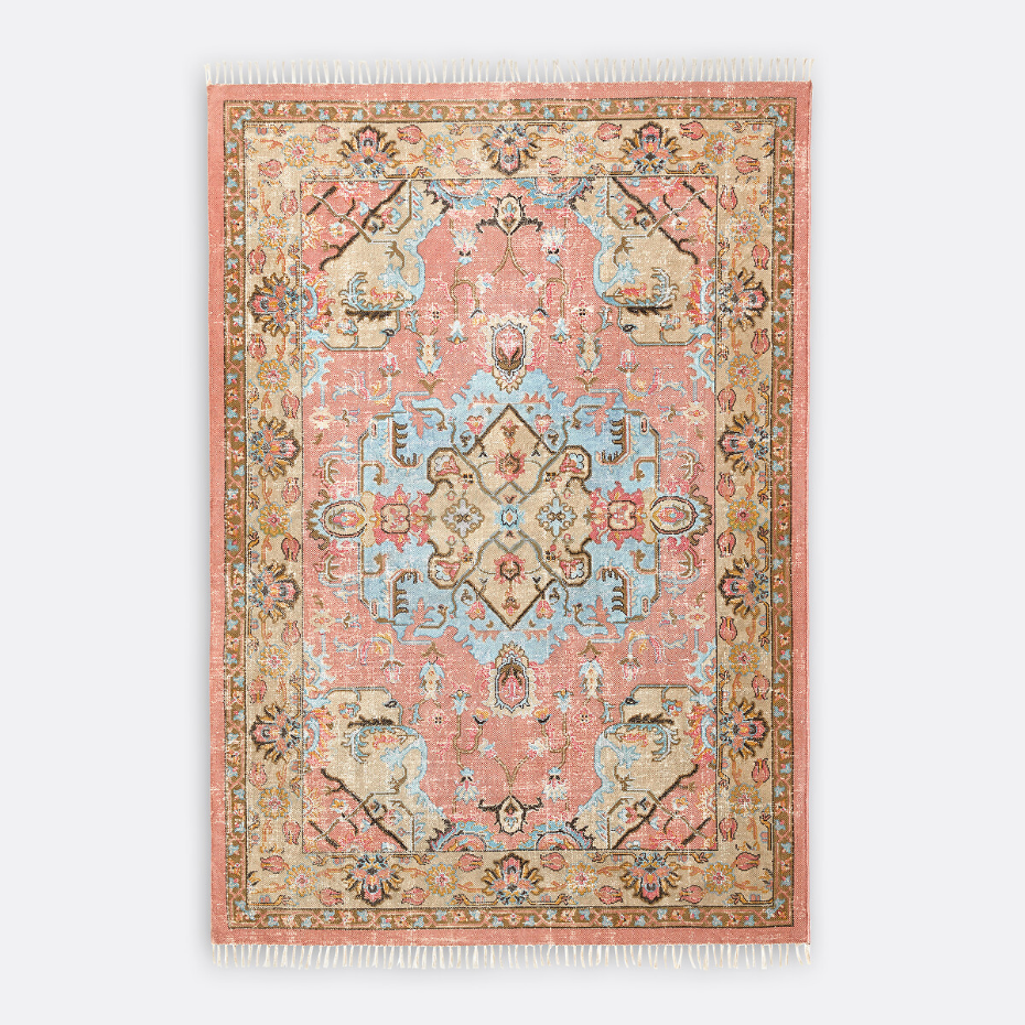 Tapis vintage en coton, Lexy