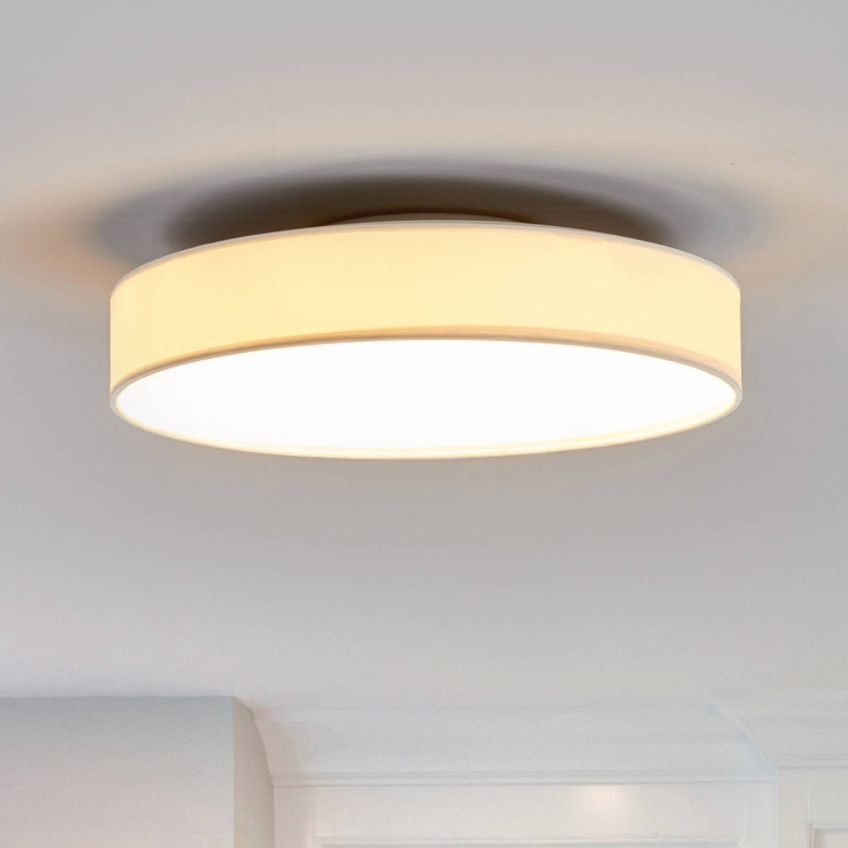 Plafonnier en textile moderneLED, Saira