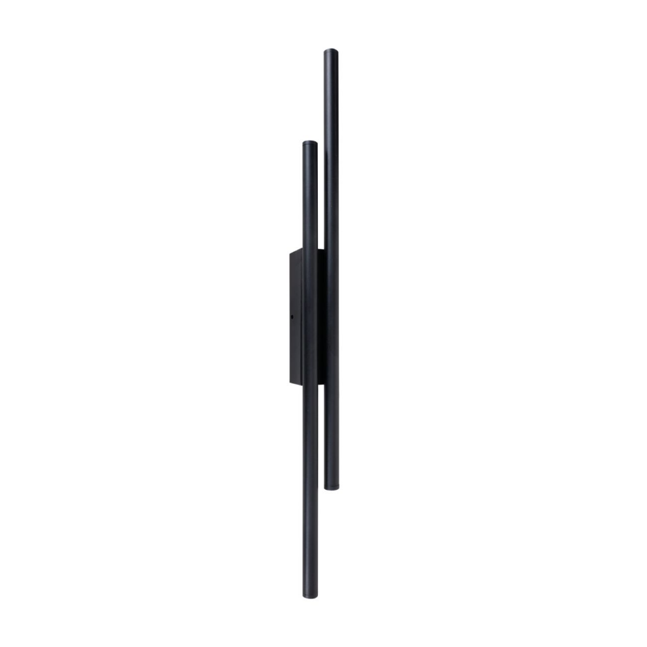 Applique LED noire épurée en aluminium - GALI