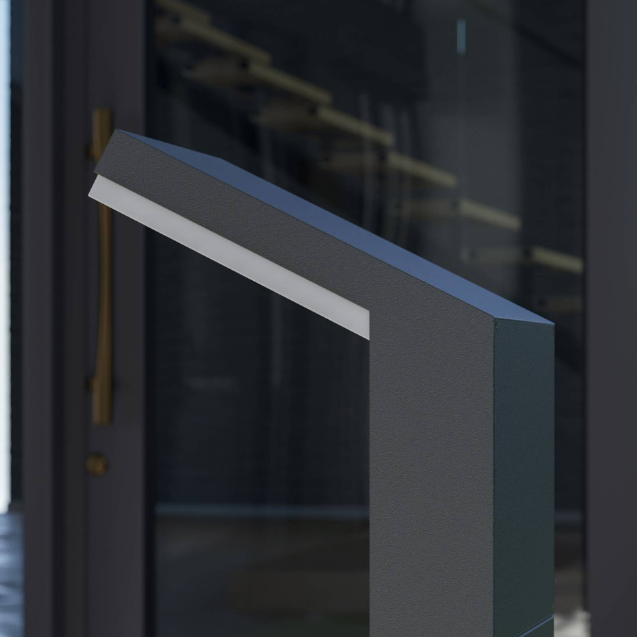 Luminaire extérieur en aluminium moderneLED