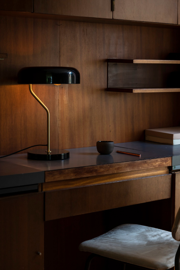 Lampe design en métal vintage, ECLIPSE