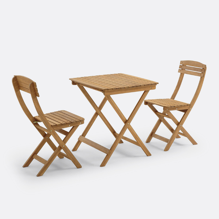 Set de jardin pliant Garden 3 pièces