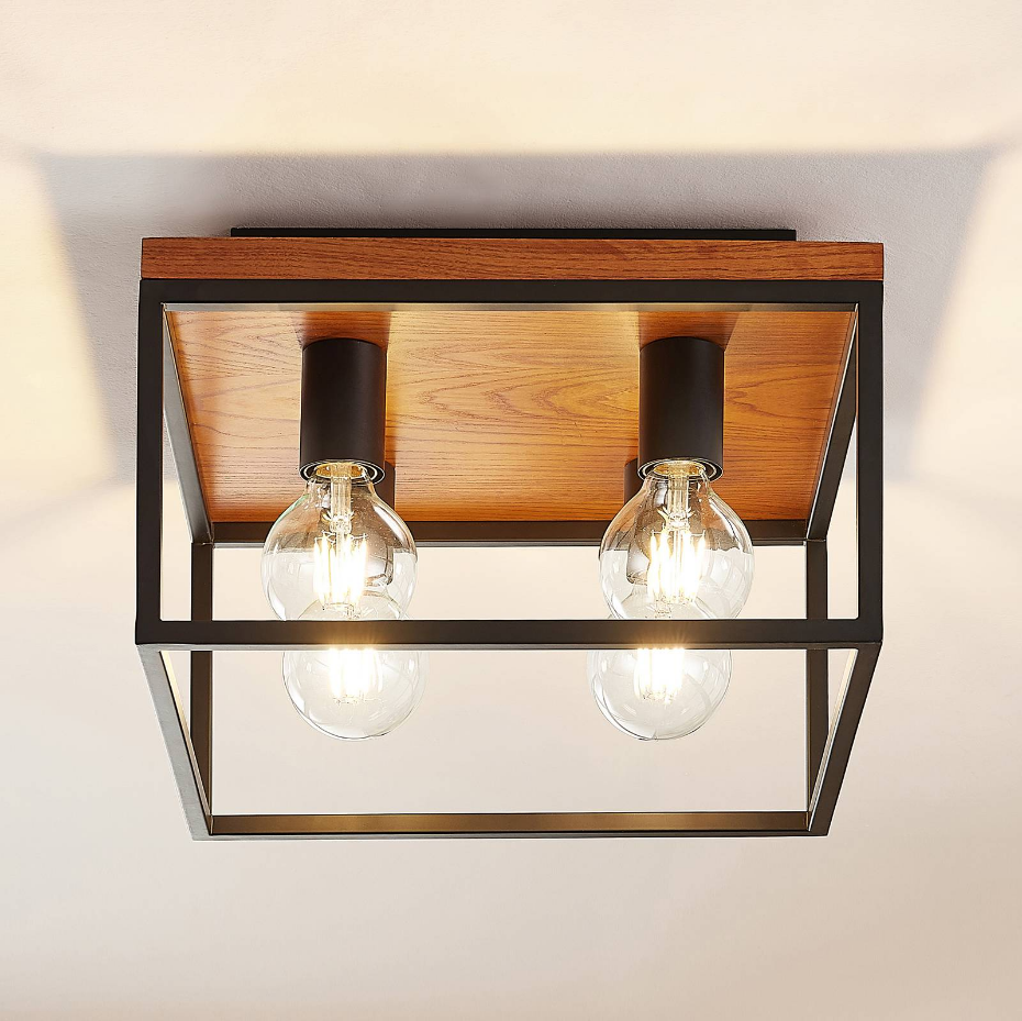 Plafonnier en bois moderne, Miravi