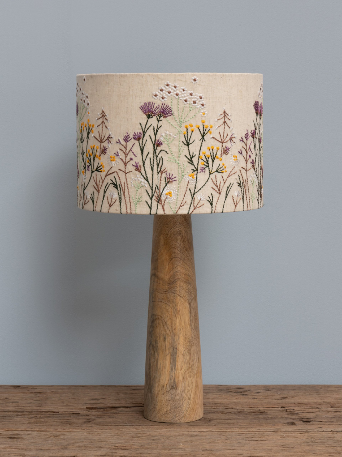 Lampe à poser en bois WILDFLOWER