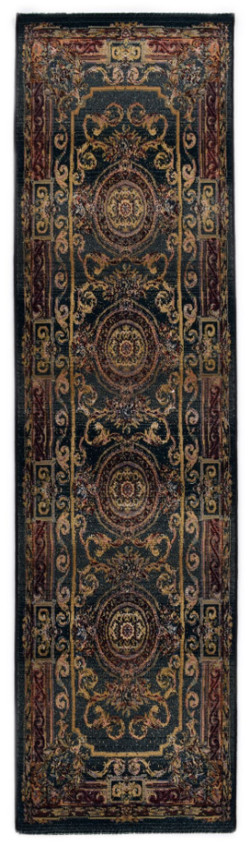 Tapis Gabiro Medaillon, tissé, rond