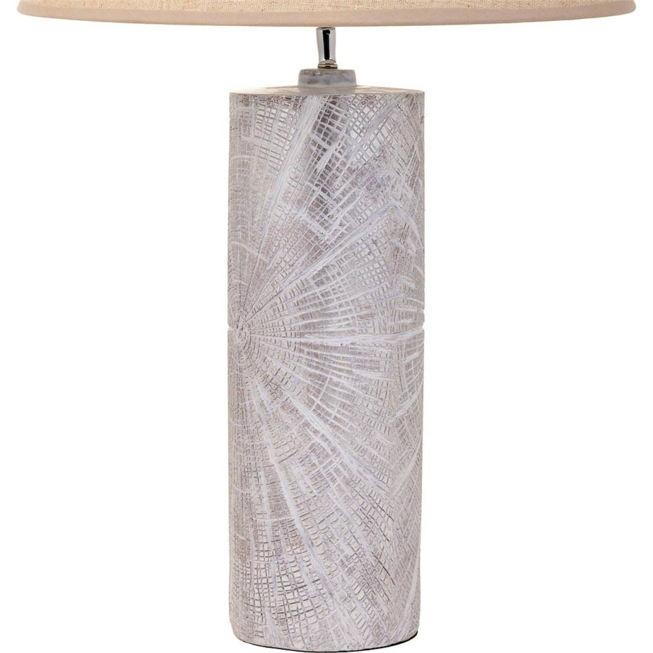 Lampe de table en résine forme carrée style contemporain