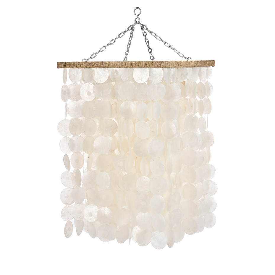 Suspension en coquillages et fer MOONLIT