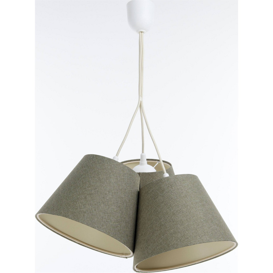 Suspension ronde en tissu Boho Elegant