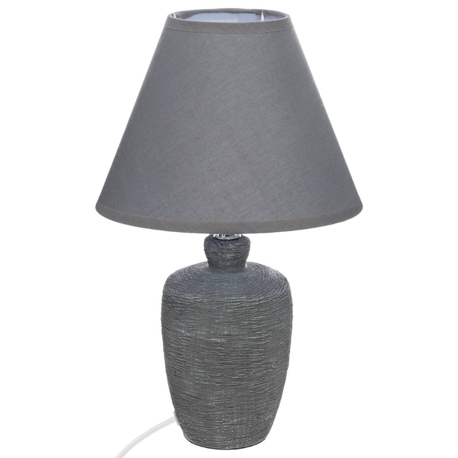 Lampe de chevet grès texture artisanale BALVY