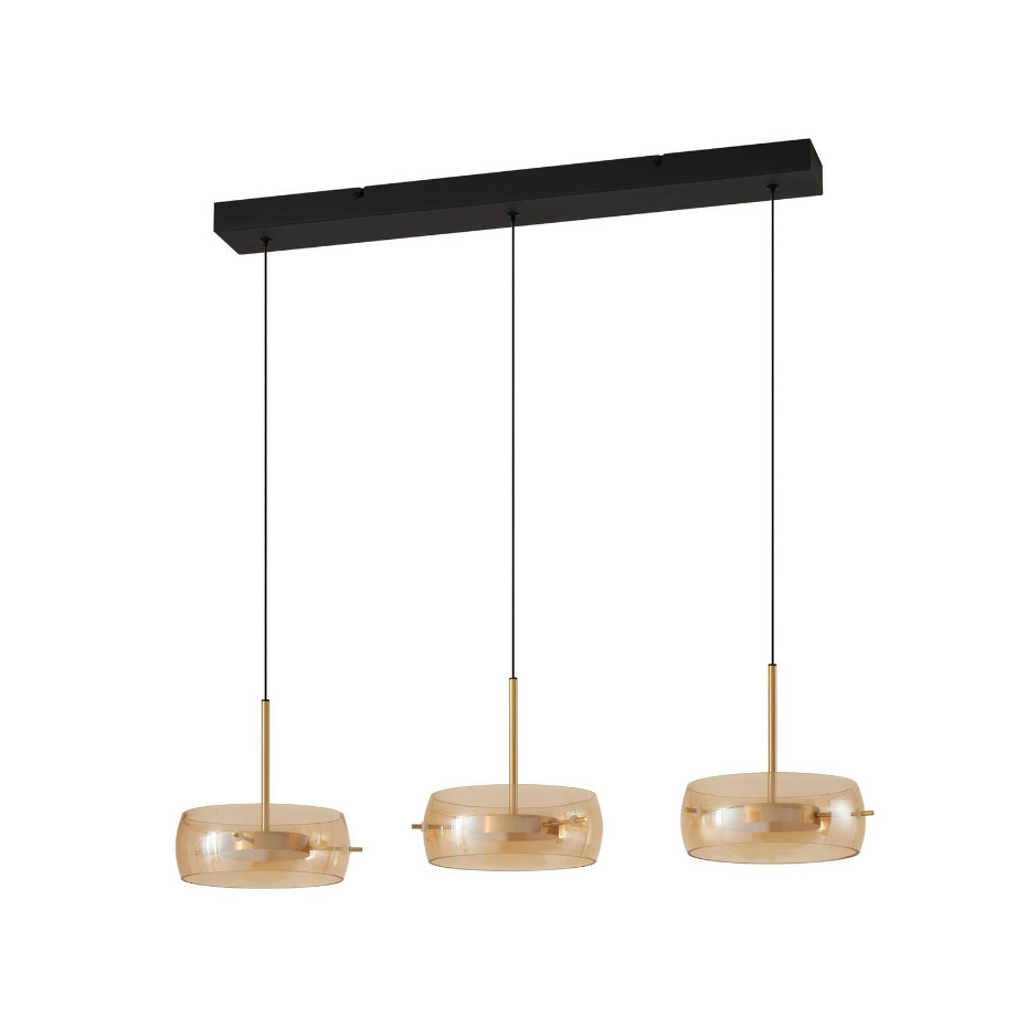 Suspension en verre moderneLED, Martis