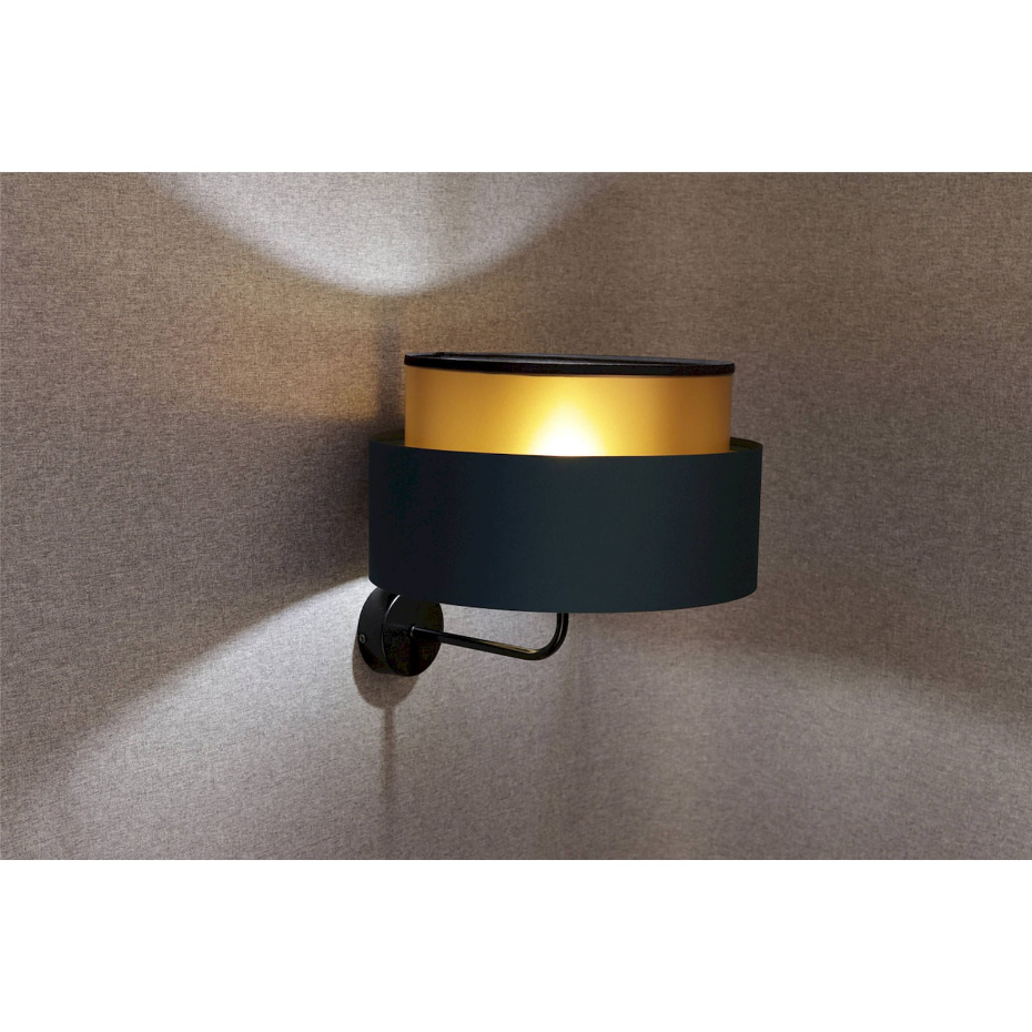 Applique murale ronde en PVC Duo ellegant