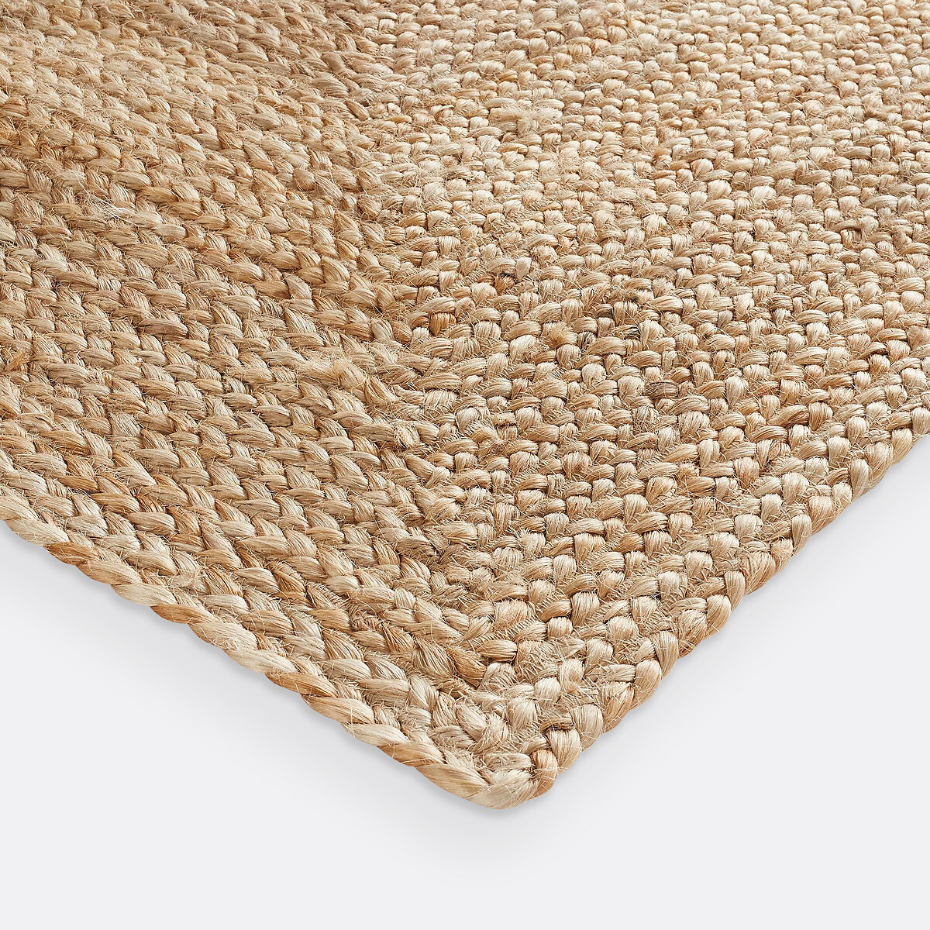 Tapis jute rectangulaire XL, Aftas