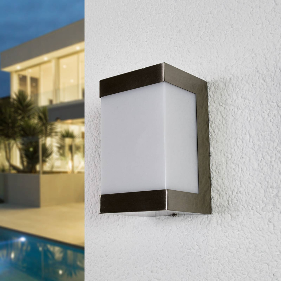 Applique extérieure en inox moderneLED