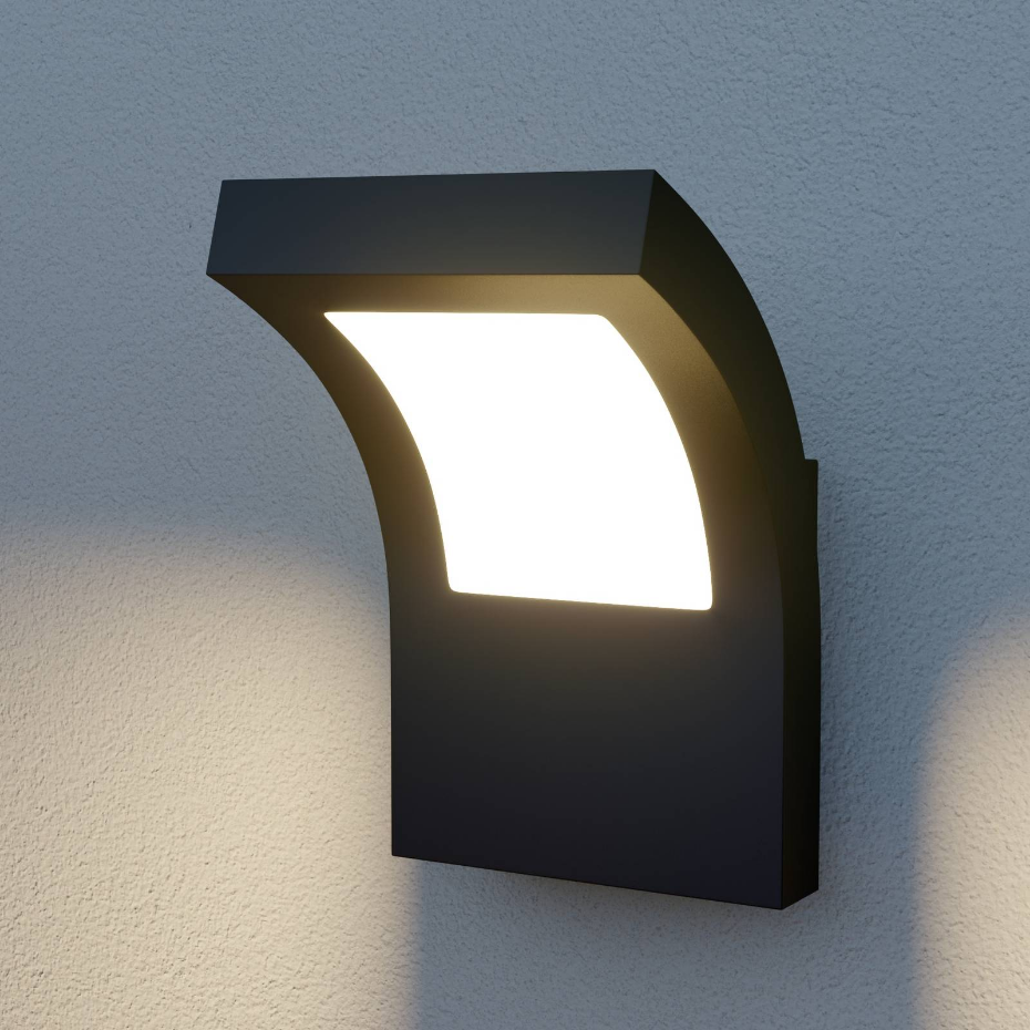 Applique extérieure en aluminium moderneLED