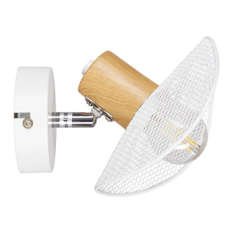 Applique Spot Orientable Métal Hyde Blanc