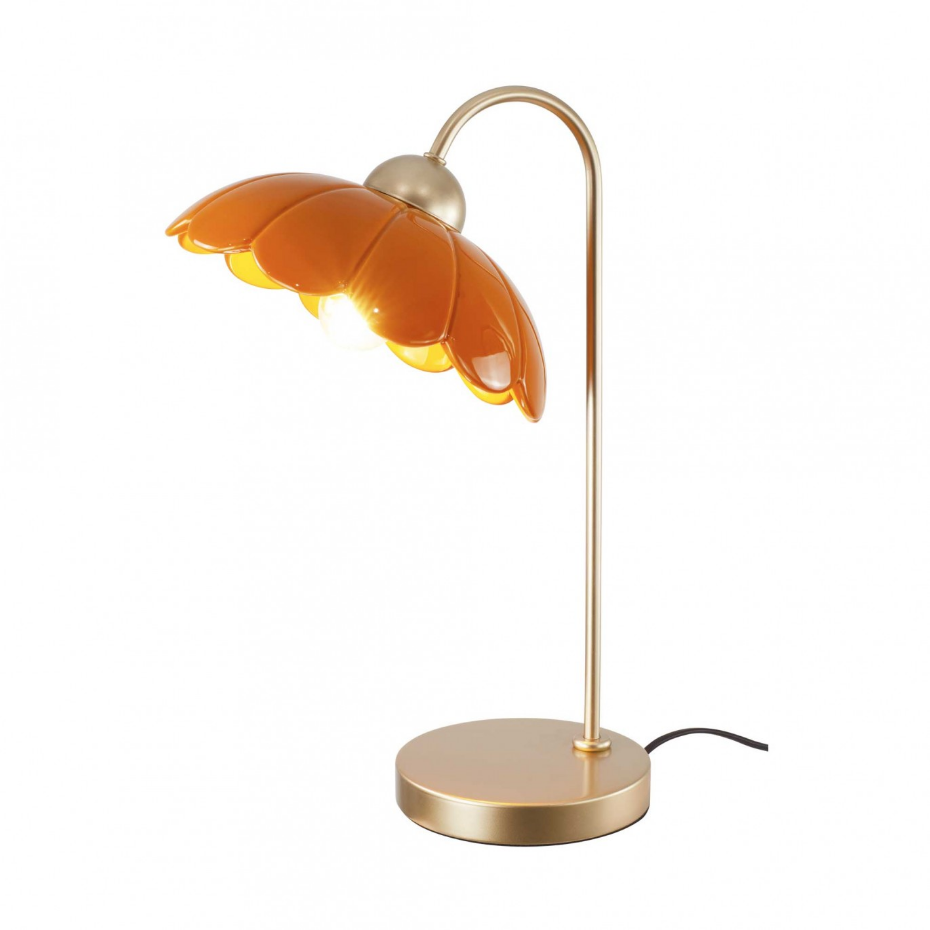Lampe à poser en métal & céramique, CLARIS