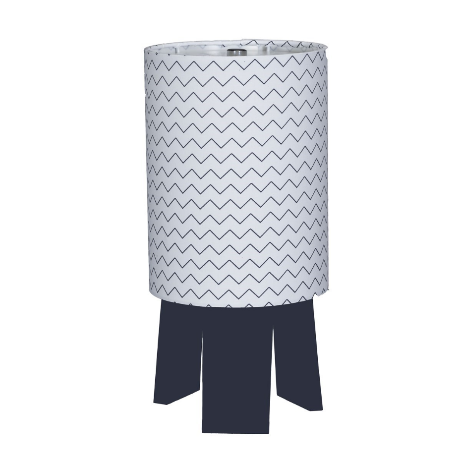Lampe de chevet avec pied en coton