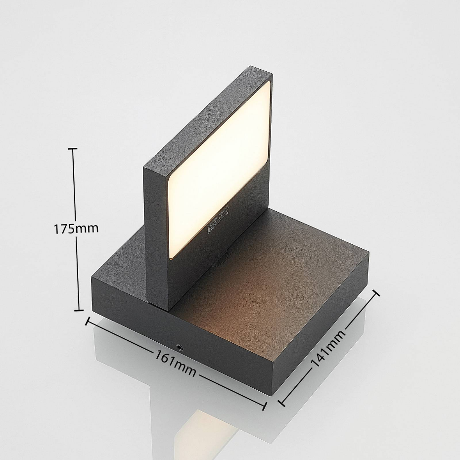 Applique extérieure en aluminium moderneLED