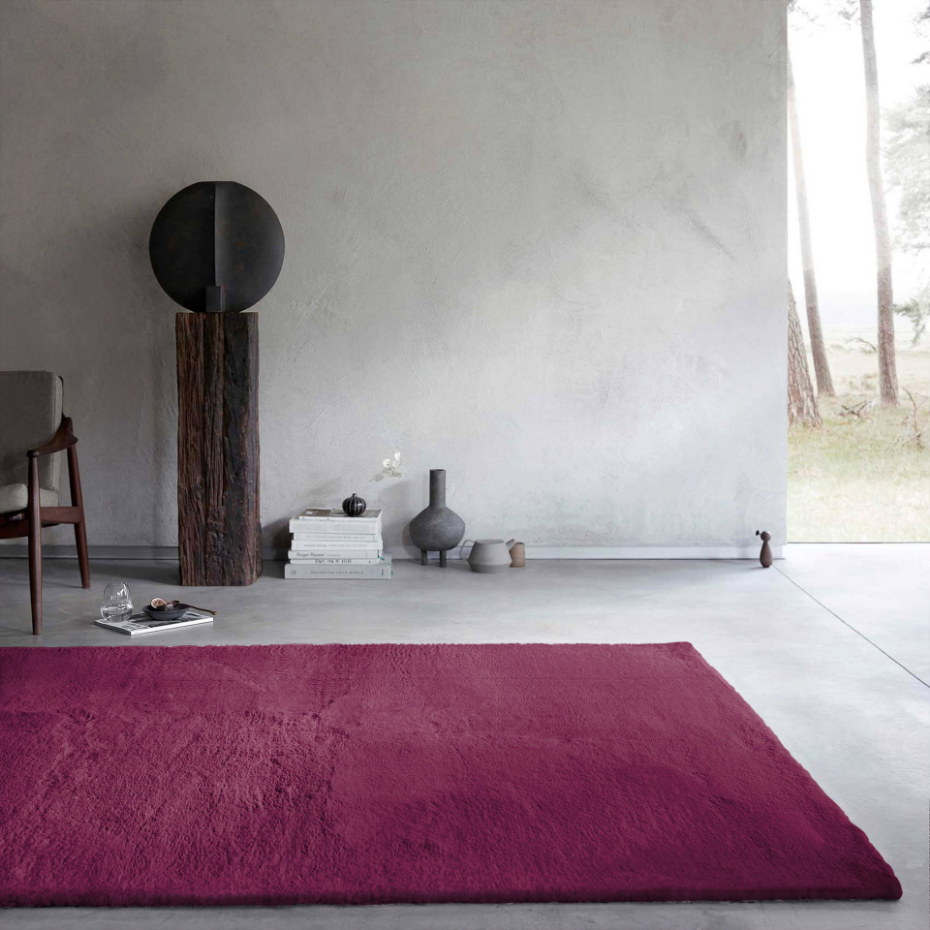 Tapis doux sensation peau de lapin ,  Anna