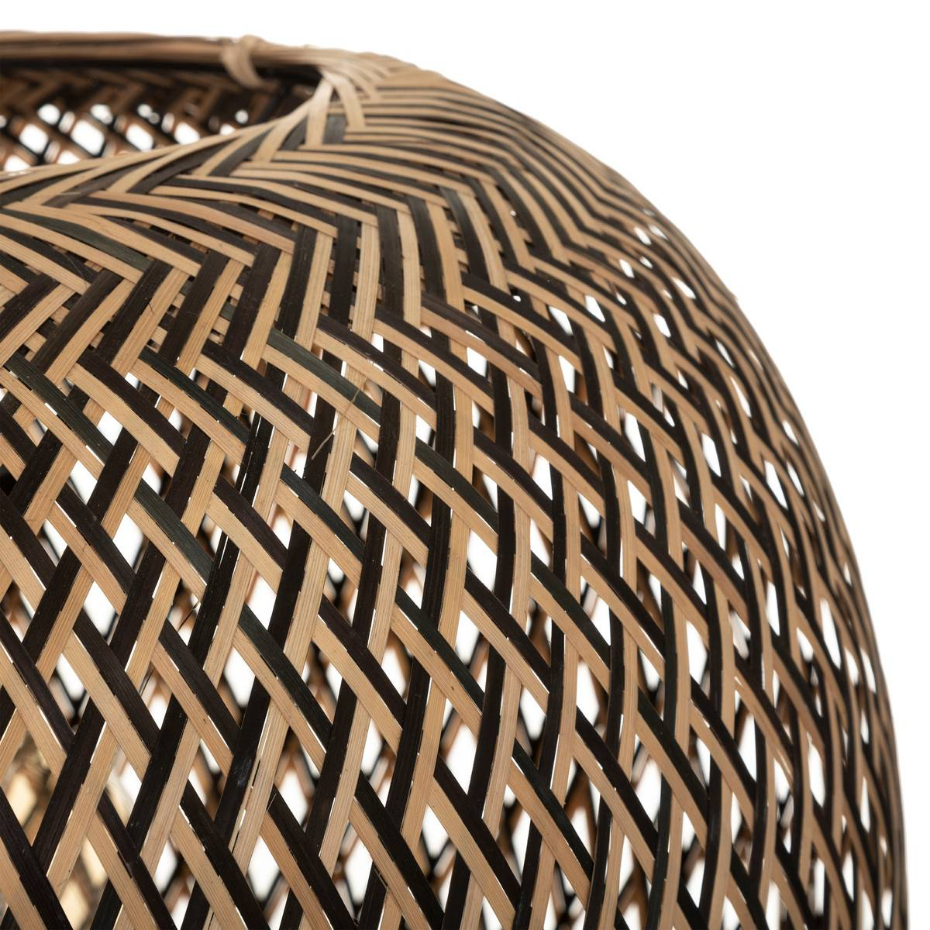 Suspension bambou tressé design ethnique SINAI