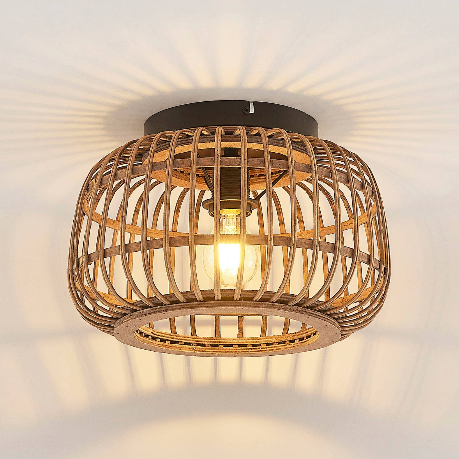 Plafonnier en bois scandinave, Bominio