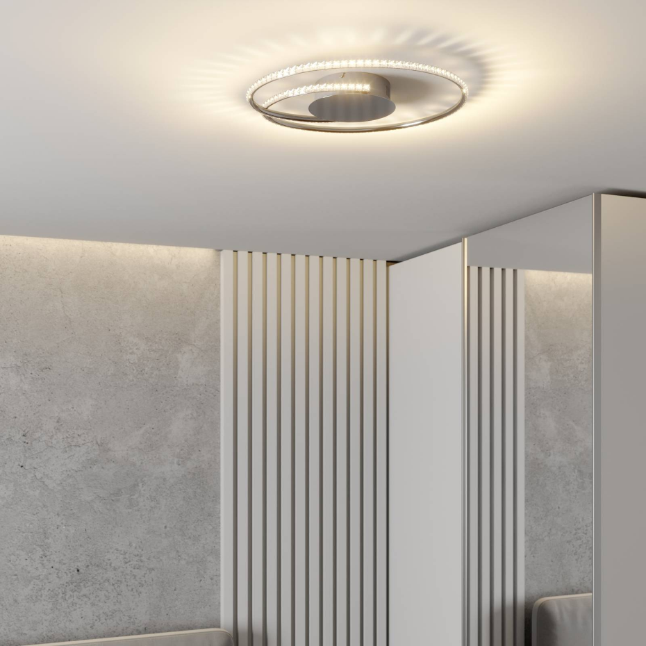Plafonnier en métal moderneLED, Joline