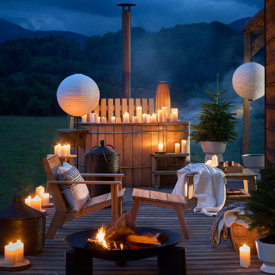 Lampadaire d'extérieur sans fil, Tamiro