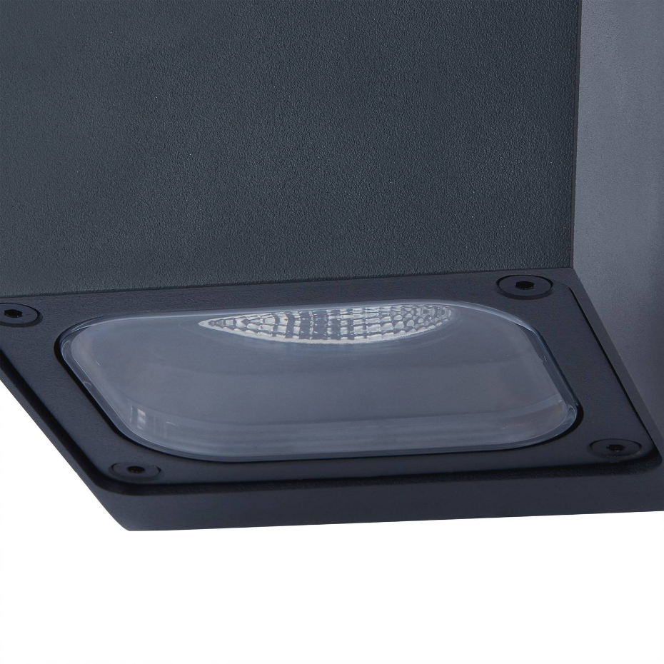 Applique extérieure en aluminium moderneLED