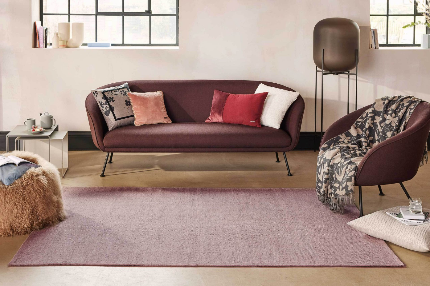Tapis kilim tissé main velours chenille ,  MAYA KELIM 2.0