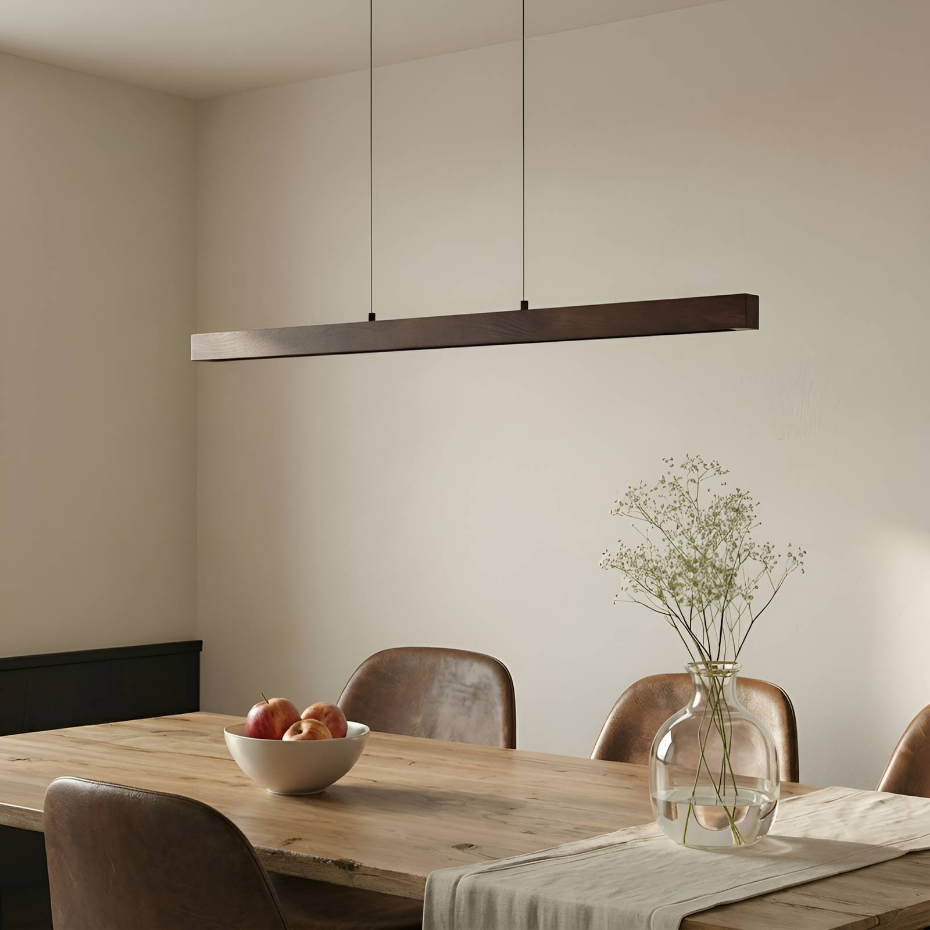 Suspension en bois traditionnelLED, Nihalo