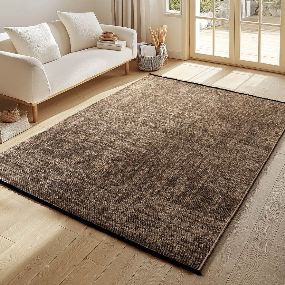Tapis en coton à poils ras MIRA