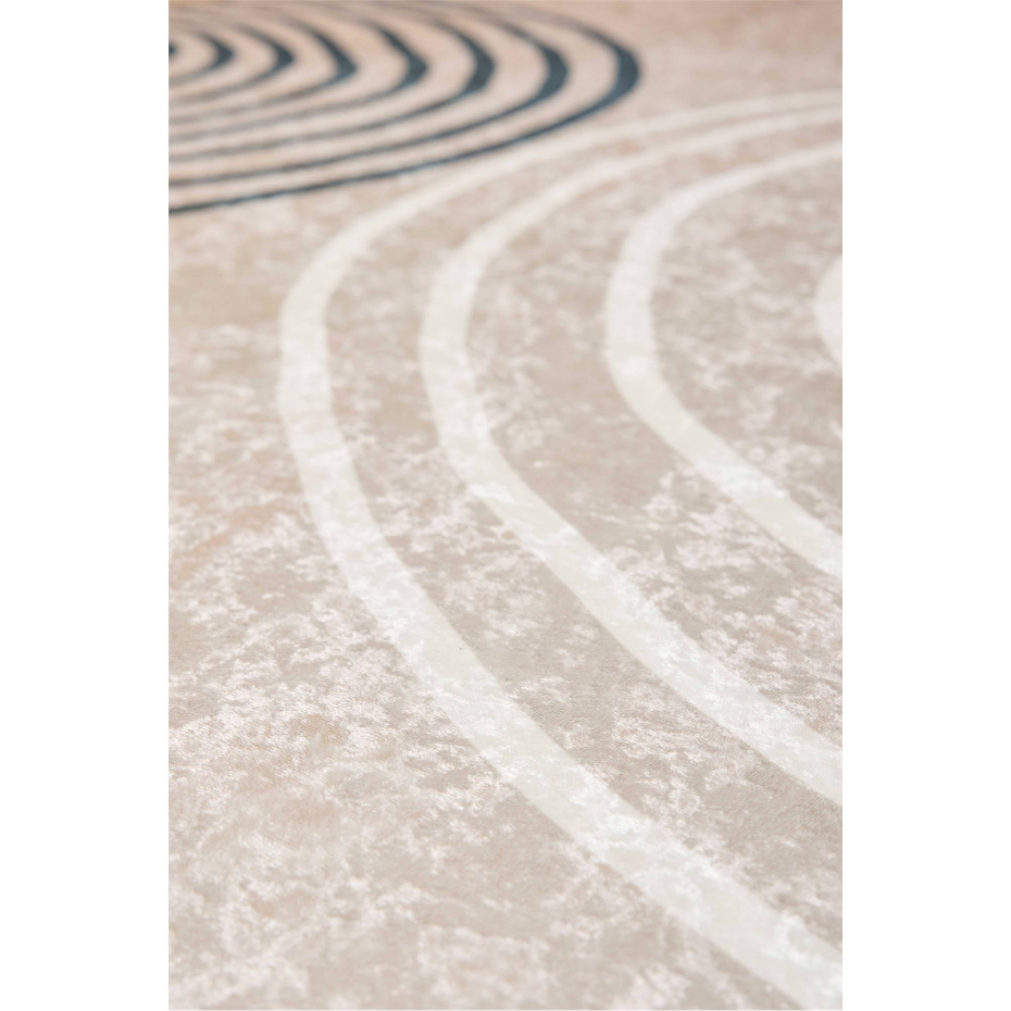 Tapis rectangulaire en polyester Grege