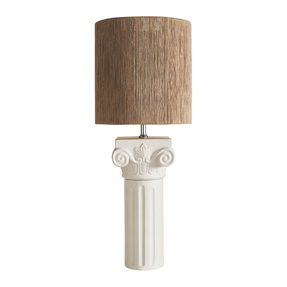 Pied de lampe en céramique