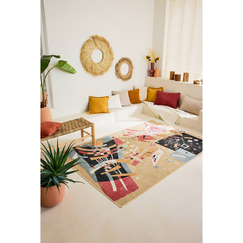Tapis en polypropylène rectangulaire GARDEN