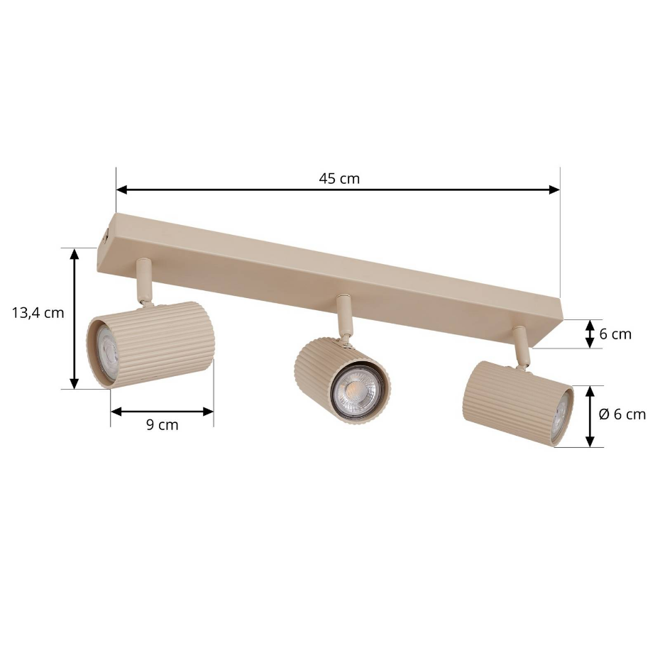 Spot en aluminium moderne, Kardis