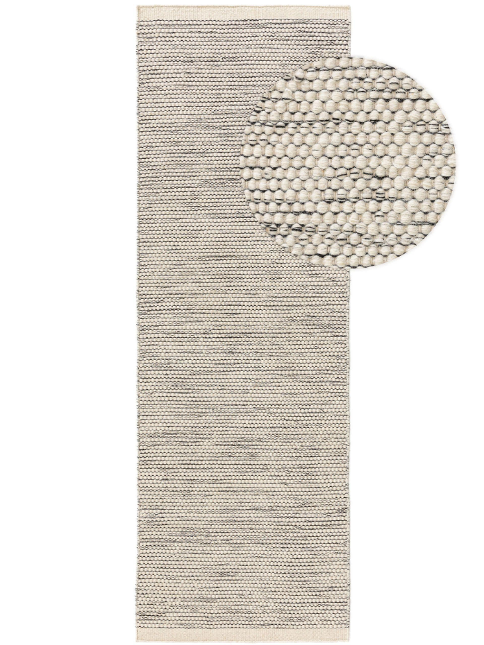 Tapis de couloir en laine tissé main ROCCO