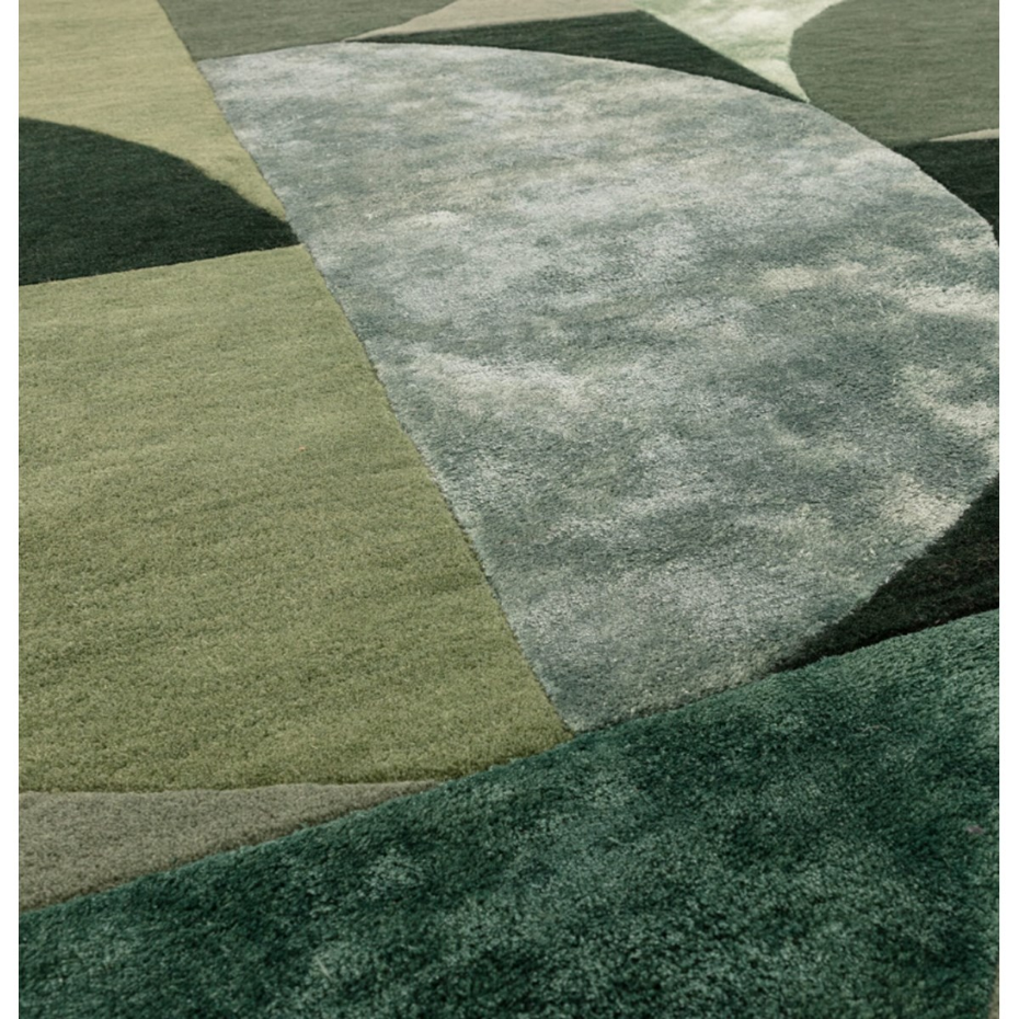 Tapis salon et chambre moderne en laine LAVO