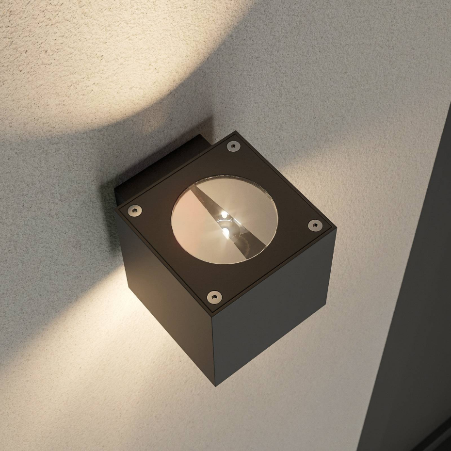 Applique extérieure en aluminium moderneLED