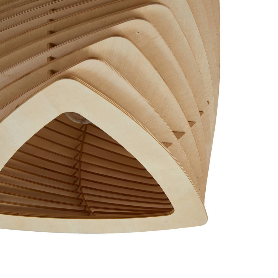 Plafonnier en bois design, Sanza