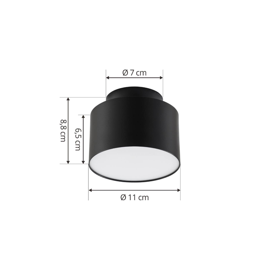 Plafonnier en aluminium moderneLED, Nivoria