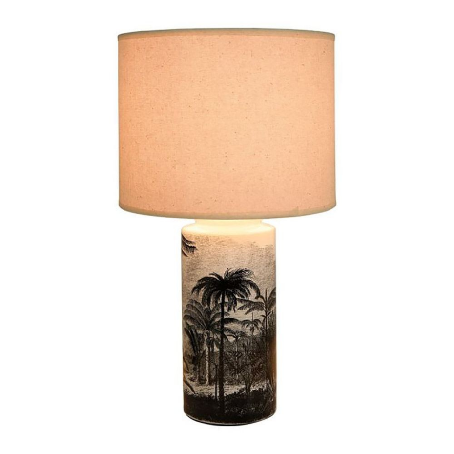 Lampe céramique Palmeraie