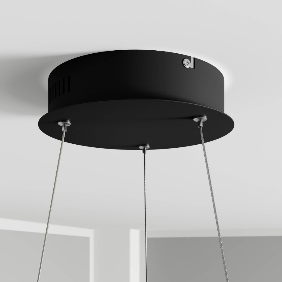 Suspension en aluminium moderneLED, Davian