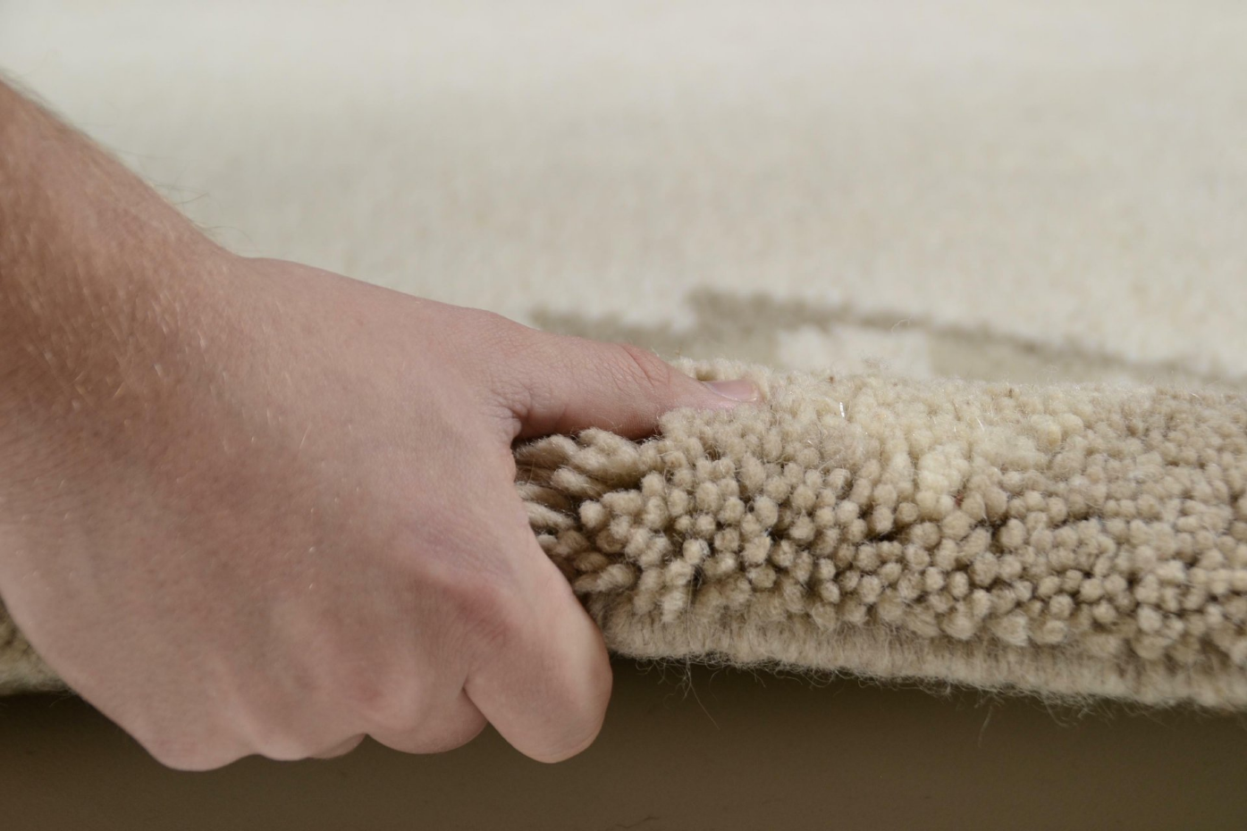 Tapis berbère Hadj design noué main en laine