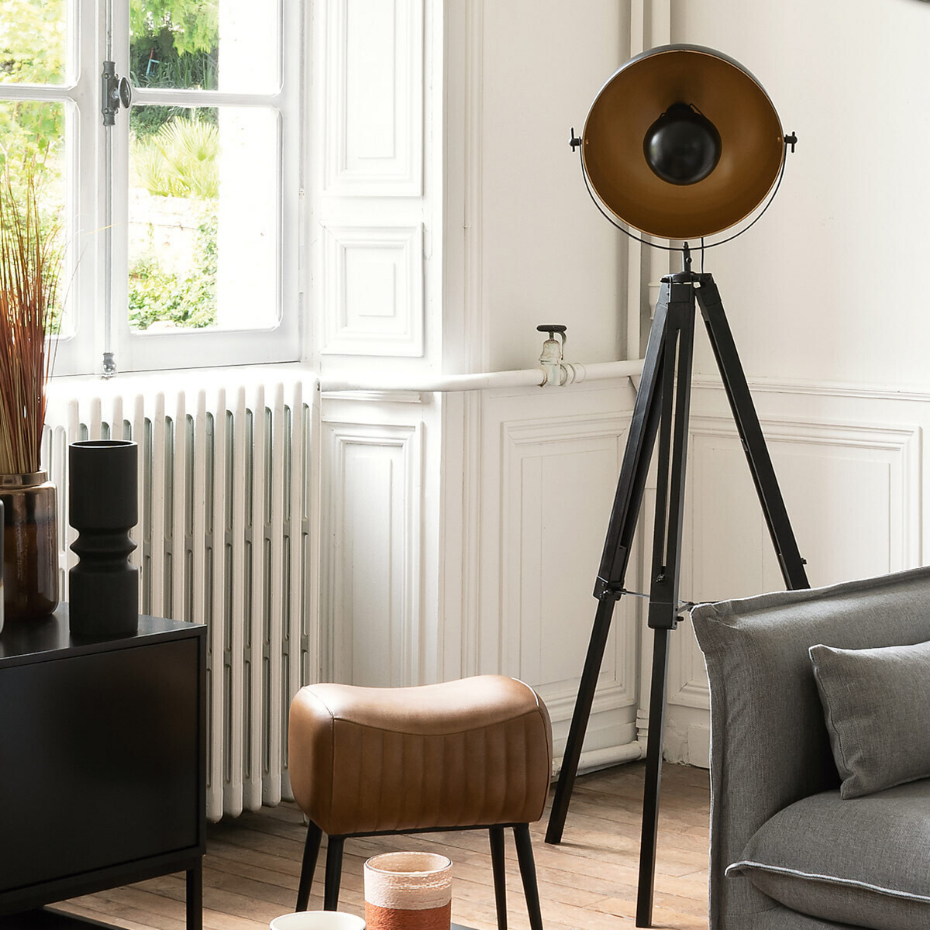 Lampadaire trépied projecteur LAHTI