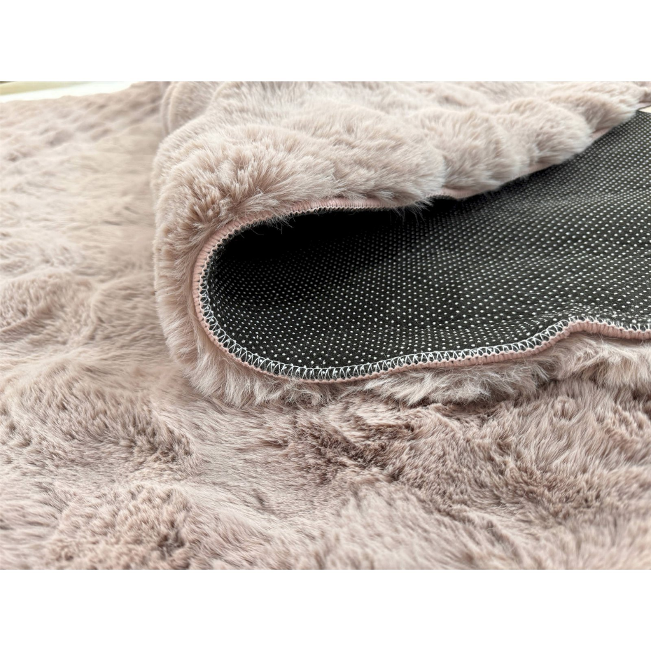 Tapis rectangulaire en polyester Bubble