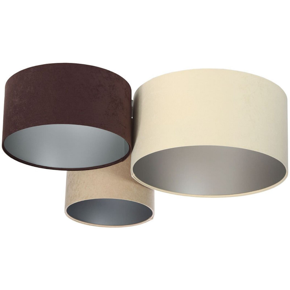 Plafonnier en tissu Trio