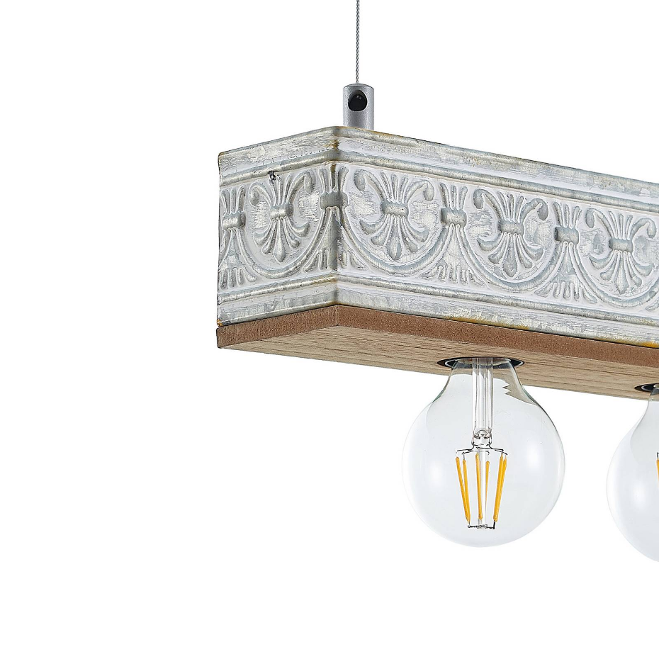 Suspension en bois vintage, Mella