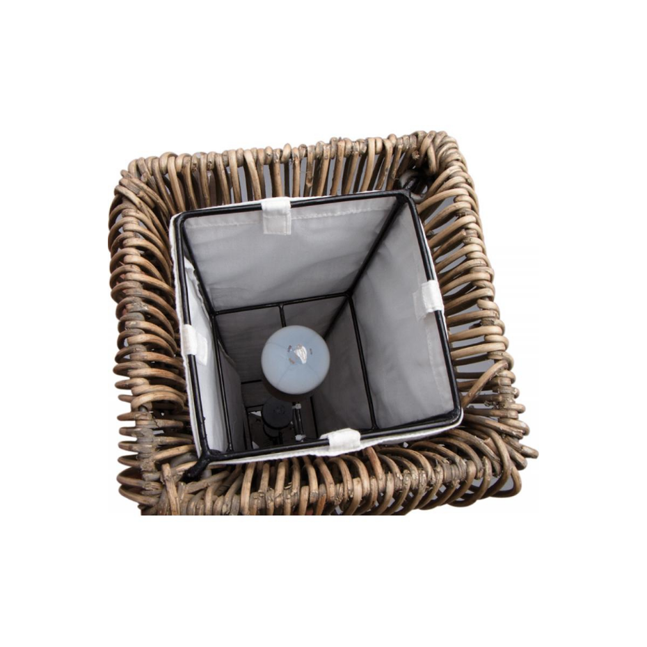 Lampe droite en poelet Eliane